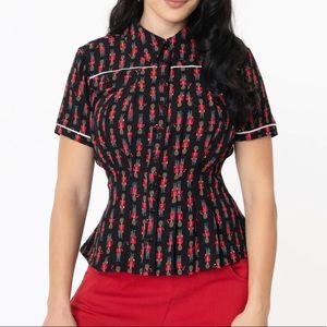 Unique Vintage British Guard Top